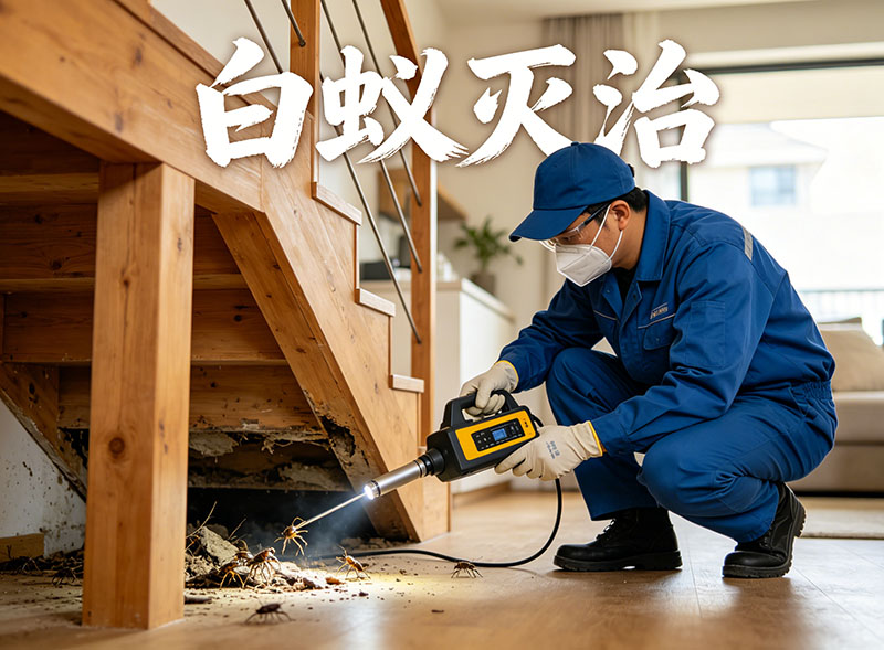 泗阳白蚁灭治服务｜专业消杀，筑牢建筑安全防线